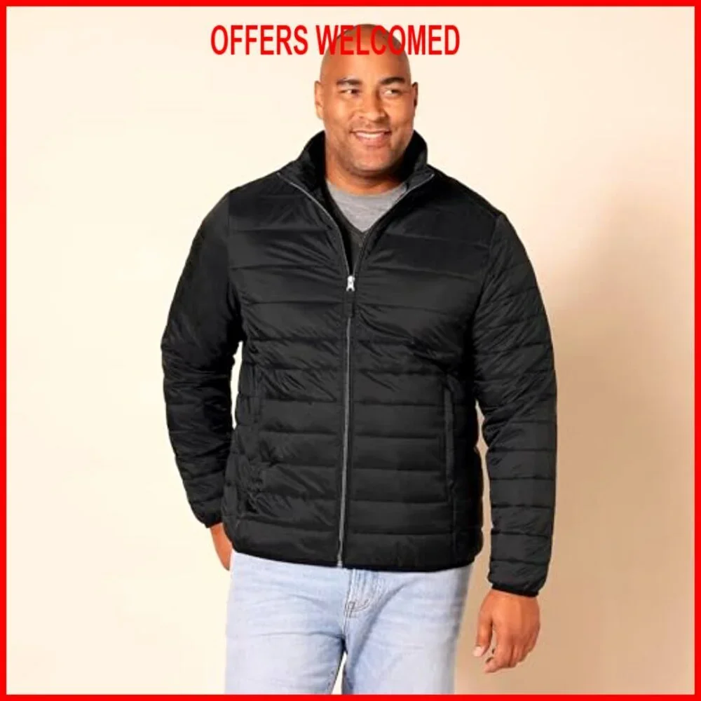 Packable Lightweight Water-Resistant Puffer Jacket Regular Fit